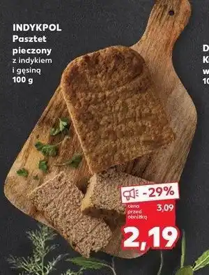 Kaufland Pasztet pieczony z indykiem Indykpol oferta