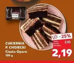 Kaufland Ciasto opera Chojecki oferta