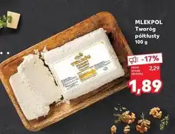 Kaufland Twaróg połtłusty Mlekpol oferta