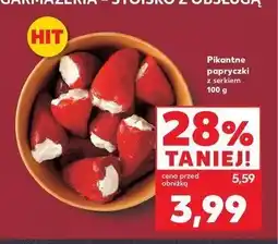 Kaufland Papryczki pikantne z serem oferta