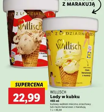 Lidl Lody kultowy batonik karmelowo-orzechowy Willisch oferta