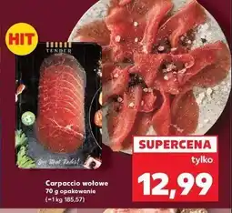 Kaufland Carpaccio wołowe oferta