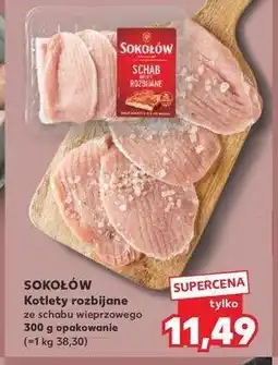 Kaufland Schab kotlety rozbijane Sokołów oferta