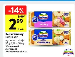 Intermarche Ser topiony śmietankowy Hochland oferta