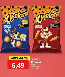 Lidl Chrupki zapiekanka z serem Cheetos Frito lay cheetos oferta