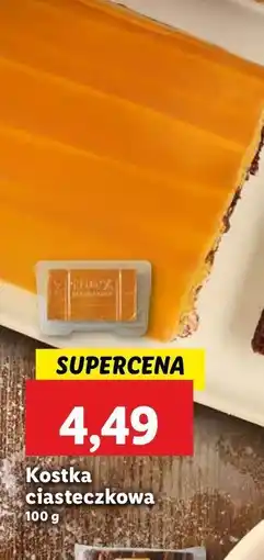 Lidl Kostka ciasteczkowa Chojecki oferta