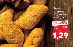 Kaufland Bułka z serem oferta