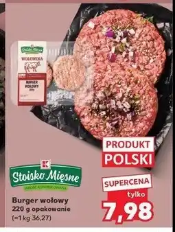 Kaufland Burger wołowy Stoisko mięsne oferta