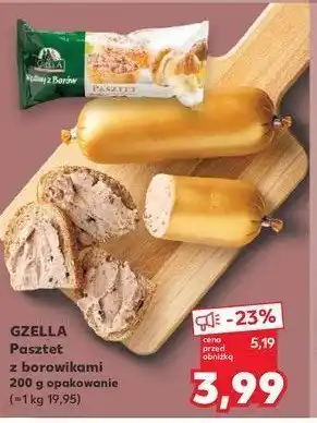 Kaufland Pasztetowa z borowikami Gzella oferta