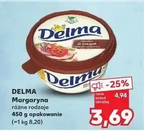 Kaufland Margaryna Delma do kanapek oferta