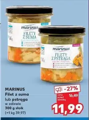 Kaufland Filety z pstrąga MARINUS oferta