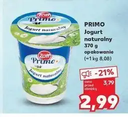 Kaufland Jogurt naturalny Zott primo oferta