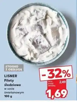 Kaufland Filety śledziowe w sosie śmietanowym Lisner oferta