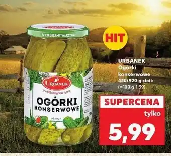 Kaufland Ogórki konserwowe Urbanek oferta