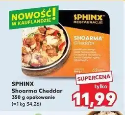 Kaufland Danie shoarma cheddar Sphinx oferta