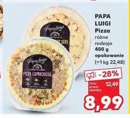 Kaufland Pizza 4 sery Papa luigi oferta