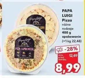 Kaufland Pizza 4 sery Papa luigi oferta