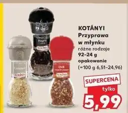 Kaufland Czosnek - młynek Kotanyi oferta