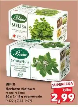 Kaufland Herbatka ziołowa melisa Bifix oferta