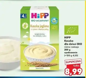 Kaufland Kaszka jaglana z ryżem i kukurydzą Hipp bio oferta