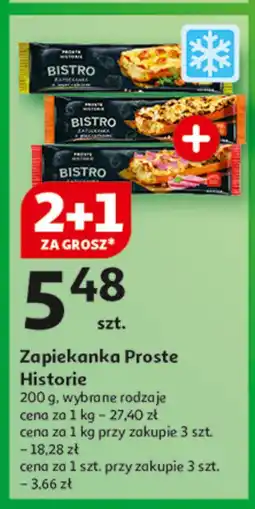 Auchan Zapiekanka z kurczakiem Iglotex proste historie bistro oferta