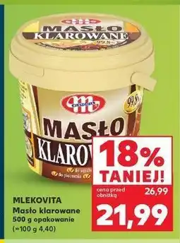 Kaufland Masło klarowane Mlekovita masło klarowane oferta