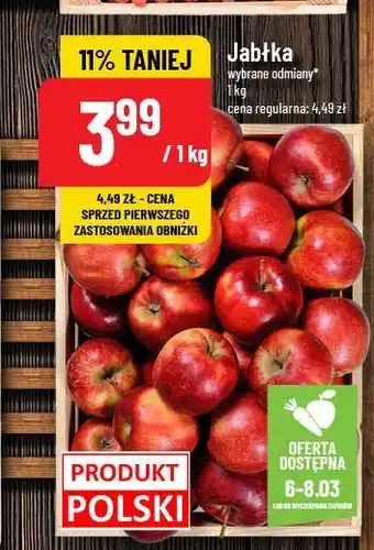 Polomarket Jabłka polskie oferta