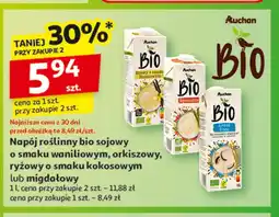 Auchan Napój migdałowy Auchan bio oferta