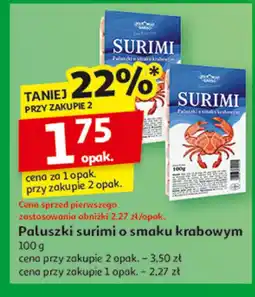 Auchan Paluszki surimi GARSO oferta