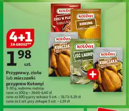 Auchan Liść laurowy Kotanyi oferta