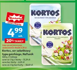 Auchan Kortos ser sałatkowy Turek naturek Turek 123 oferta