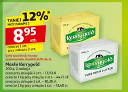 Auchan Masło lekko solone Kerrygold masło irlandzkie oferta