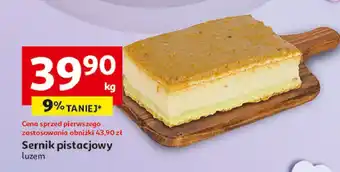 Auchan Sernik pistacjowy oferta