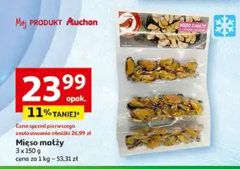 Auchan Mięso z małży Auchan oferta