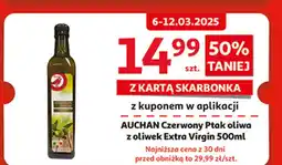 Auchan Oliwa z oliwek extra virgin Auchan oferta