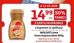 Auchan Kawa Nescafe crema oferta