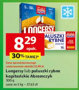 Auchan Paluszki rybne kapitańskie Abramczyk oferta