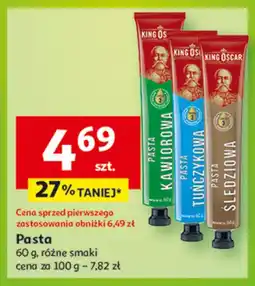 Auchan Pasta śledziowa King oscar oferta