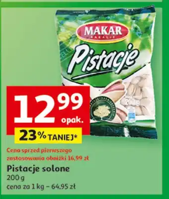 Auchan Pistacje Makar oferta