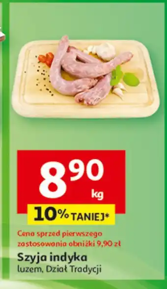 Auchan Szyja z indyka oferta