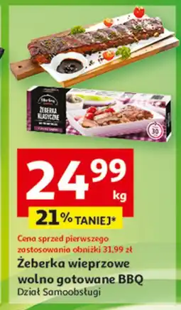 Auchan Żeberka klasyczne wolno gotowane Morliny oferta