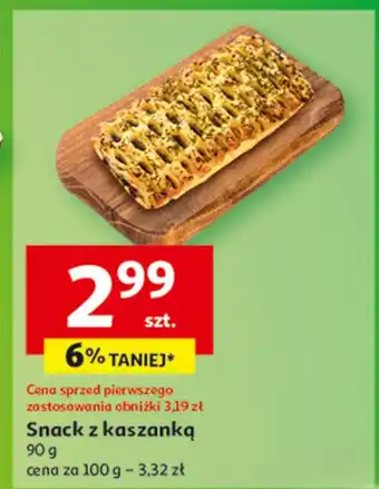 Auchan Snack z kaszanką oferta