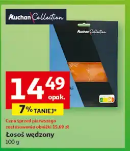 Auchan Łosoś wędzony AUCHAN COLLECTION oferta