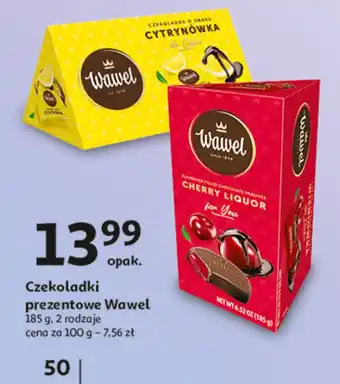 Auchan Czekoladki cytrynówka Wawel oferta