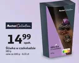 Auchan Śliwki w czekoladzie AUCHAN COLLECTION oferta