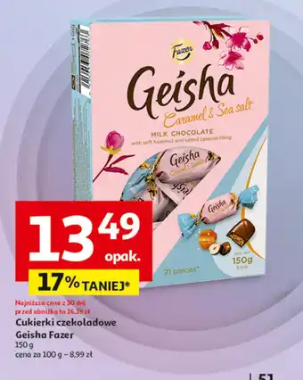 Auchan Cukierki FAZER GEISHA oferta