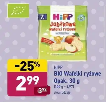 ALDI BIO Wafelki ryżowe 30g oferta