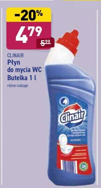 ALDI Płyn do mycia WC 1l oferta