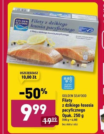 ALDI Filety z dzikiego łososia pacyficznego 250g oferta
