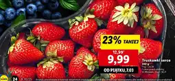 Lidl Truskawki serce oferta